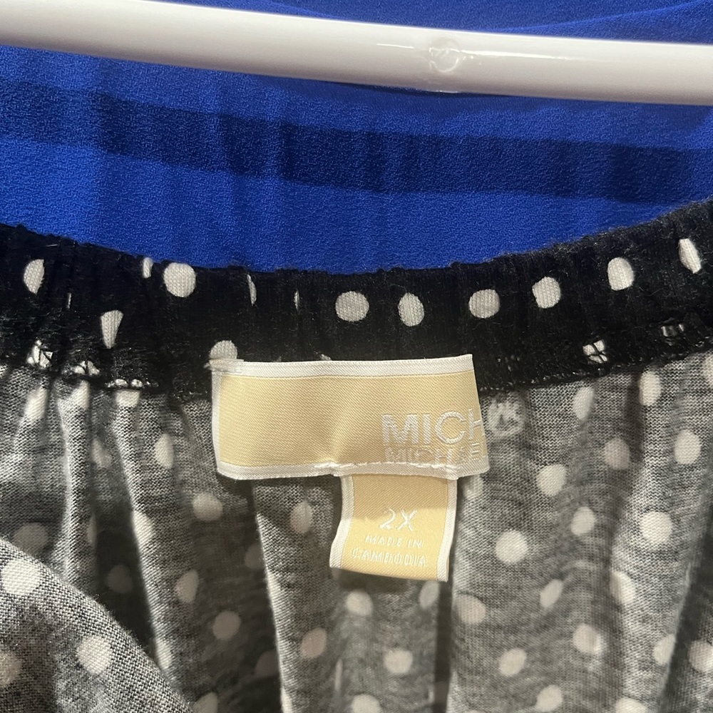 MK polka dot shirt